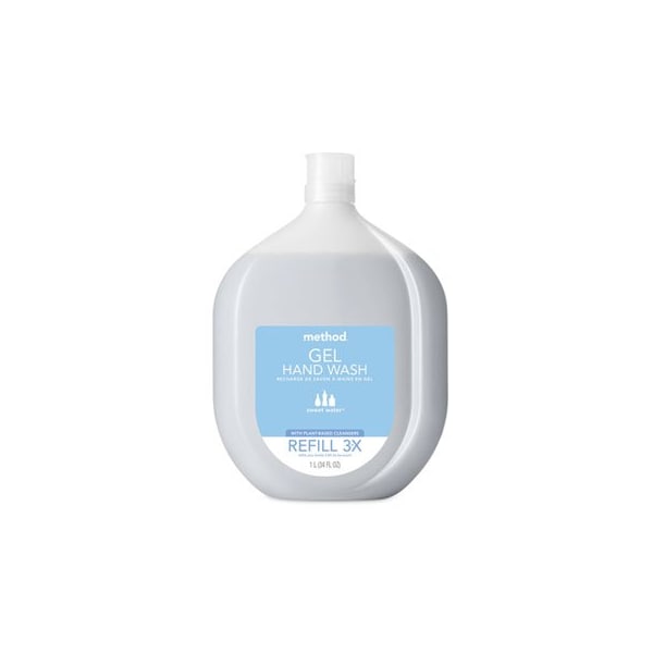 Method Gel Hand Wash Refill Tub, Sweetwater, 34 oz Tub, 4PK 10577 - main